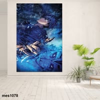 لوحة جدارية مطبوعة على لوح اكريلك من انمي سولو ليف...