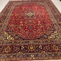 سجاد ايراني كاشان صوف كرك- صناعة و نسيج يدوي | مقا...