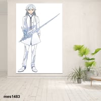 لوحة جدارية مطبوعة على لوح اكريلك من انمي Wistoria...