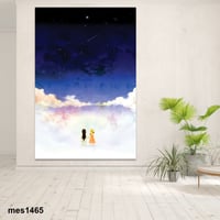 لوحة جدارية مطبوعة على لوح اكريلك من انمي Tower of...