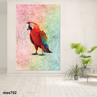 لوحة جدارية مطبوعة فنية وديكور - صورة ببغاء