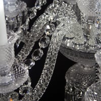 انارة سقف معلقة ثريا كريستال كلاسيك 36 ذراع - لون...