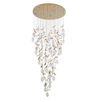 انارة سقف معلقة ثريا ماجنوليا 59 حبة - لون ذهبي