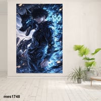 لوحة جدارية مطبوعة على لوح اكريلك من انمي Jujutsu...