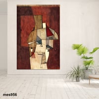 لوحة جدارية فنية مطبوعة - تجريدي