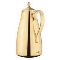 ترمس حراري ستيل للقهوة والشاي من السيف -لون ذهبي -...