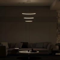 اضاءة سقف معلقة - ثريا علاق مودرن