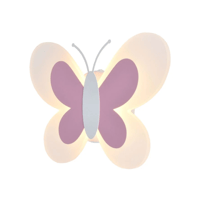 اضاءة جدارية -اناره جدارية تصميم فراشة ملونة