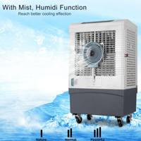 مبرد هواء صحراوي محمول من دي ال سي - سعة 50 لتر -...