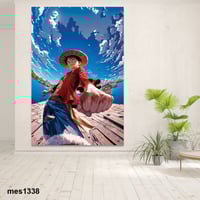 لوحة جدارية مطبوعة على لوح اكريلك من انمي One Piec...