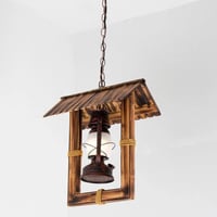 اضاءة سقف معلقة تصميم كلاسيكي شكل فانوس