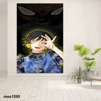 لوحة جدارية مطبوعة على لوح اكريلك من انمي Blue Loc...