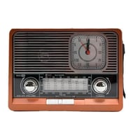 راديو بتصميم كلاسيكي يعمل بتقنية البلوتوث من دي ال...