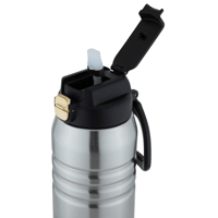 قارورة رياضية مفرغة من الهواء ستيل من السيف - سعة...