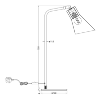 اضاءة ستاند ابجورة مودرن تصميم عصري وحديث