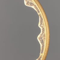 إنارة معلقة سقف دائرية فيرتكل فريم باللون الذهبي و...