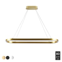 اضاءة سقف معلقة -انارة علاقي شكل بيضاوي تصميم عصري...