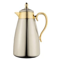 ترمس حراري ستيل للقهوة والشاي من السيف - لون نيكل...