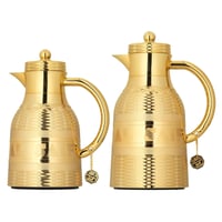 طقم ترمس حراري للقهوة والشاي من السيف - سعة 0.7 و...