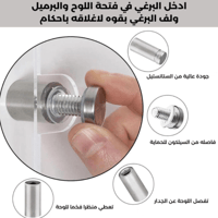 لوحة جدارية مطبوعة على لوح اكريلك - ساعة