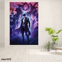 لوحة جدارية مطبوعة على لوح اكريلك من انمي سولو ليف...