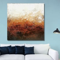 لوحة كنفاس جدارية مطبوعة وديكور -تجريدية