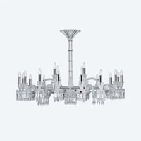 انارة سقف معلقة ثريا باريس كريستال كلاسيك 36 ذراع...