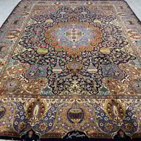 سجاد ايراني كشمر - صناعة و نسيج يدوي | مقاس: 4x3 m