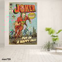 لوحة جدارية مطبوعة فنية وديكور- جوكر