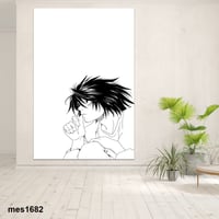 لوحة جدارية مطبوعة على لوح اكريلك من انمي DEATH NO...