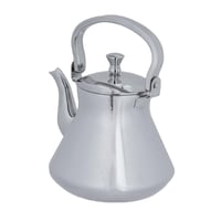 طقم غلايات شاي ستيل 3 قطع من السيف - لون كروم