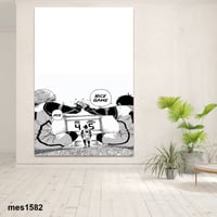 لوحة جدارية مطبوعة على لوح اكريلك من انمي Blue Loc...