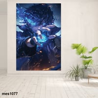 لوحة جدارية مطبوعة على لوح اكريلك من انمي سولو ليف...