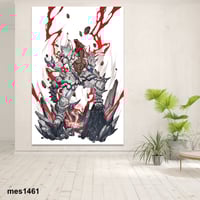 لوحة جدارية مطبوعة على لوح اكريلك من انمي Tower of...