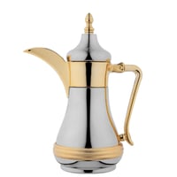 دلة حرارية ستيل من السيف - سعة 0.35 لتر - لون ذهبي...