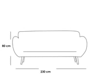 طقم كنب للصالة ثلاث قطع اوف وايت