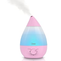 فواحة ومرطب هواء من جانو - سعة 2.5 لتر - لون زهري