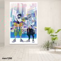 لوحة جدارية مطبوعة على لوح اكريلك من انمي القناص /...