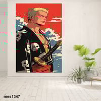 لوحة جدارية مطبوعة على لوح اكريلك من انمي One Piec...