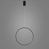انارة سقف معلقة حلقة معلقة بشكل عمودي لون اسود 35...