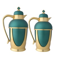 طقم ترمس حراري للقهوة والشاي من السيف -سعة 0.7 و 1...