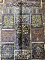 سجادة ايرانية حرير منياتور صناعة يدوية | مقاس: 2x3...