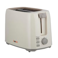 محمصة خبز مزدوجة من كولين - 750 واط - لون ابيض