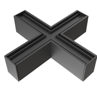 انارة سقف خطية دفن ليد اربع زوايا - متوفرة بلونين