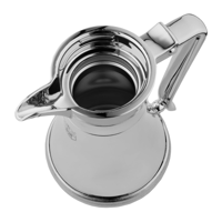 دلة حرارية ستيل من السيف - سعة 0.35 لتر -لون كروم