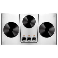 طباخ كهربائي مسطح 3 عين من كولين - 2800 واط