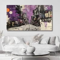 لوحة جدارية مطبوعة - شوارع المدينة