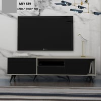 طاولة تلفزيون خشبية تصميم عصري