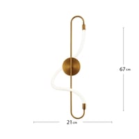 اضاءة جدارية -اناره جدارية تصميم مودرن