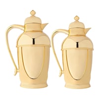 طقم ترمس حراري للقهوة والشاي من السيف -سعة 0.7 و 1...